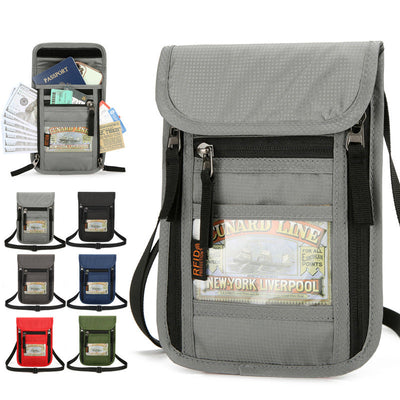 Multi-functional Travel Passport Bag