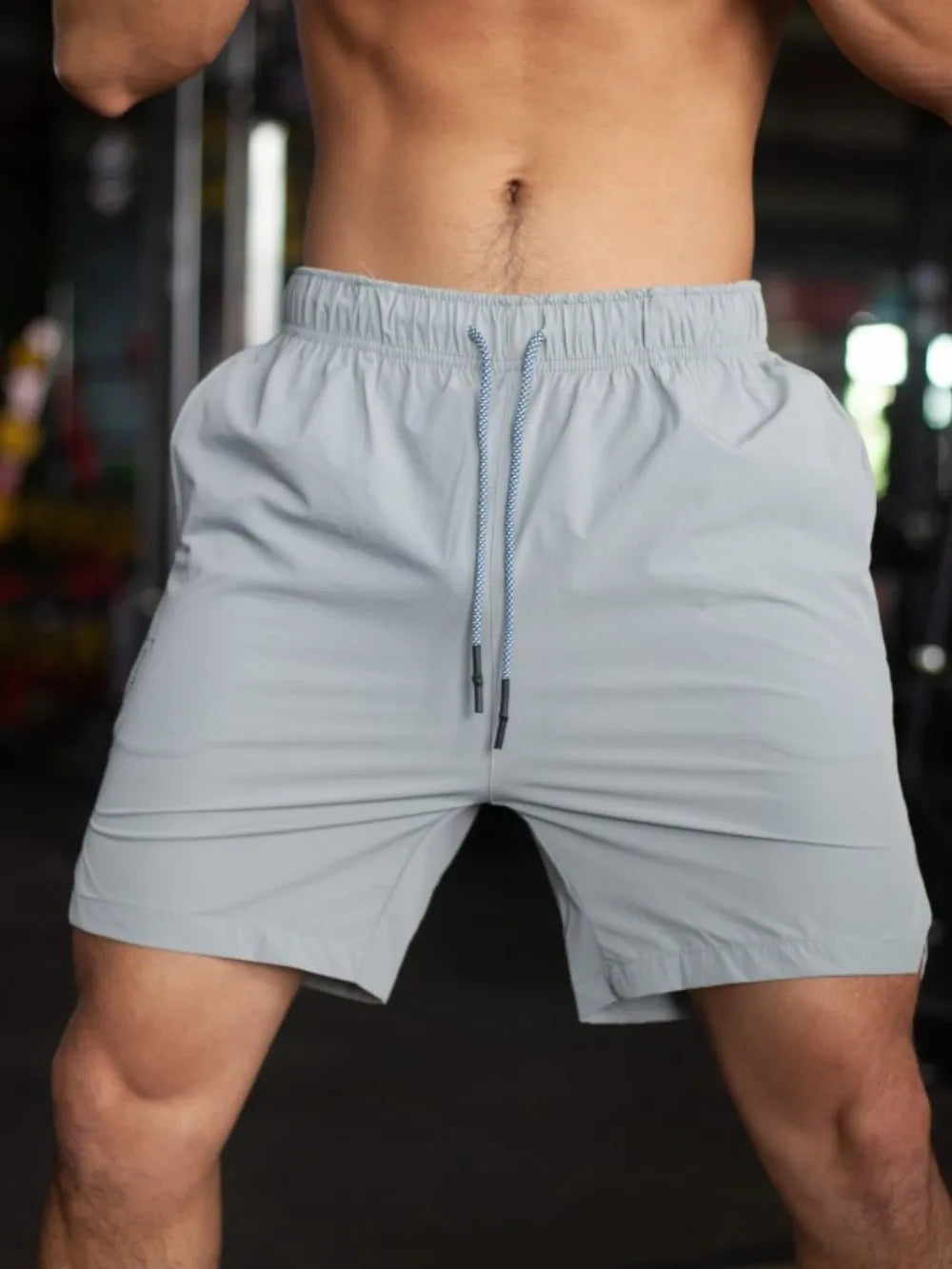 Shorts de plage pour hommes grande taille à séchage rapide avec cordon de serrage