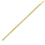 Triple Strand Rope Chain Bracelet in 10k Two Tone Gold