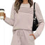Plus Comfort Duo: Versatile Top & Pants Ensemble