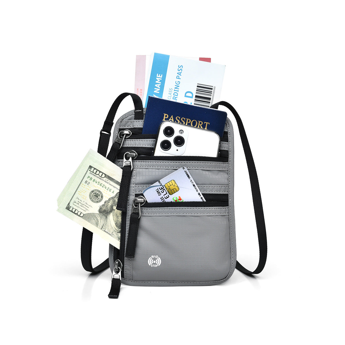Portafolio de Pasaporte Multifuncional para Viajes