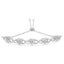 Bracelet Bolo Ajustable en Argent Sterling .925 avec Accents en Diamant