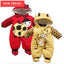 Cozy Cartoon Baby Rompers for Autumn & Winter
