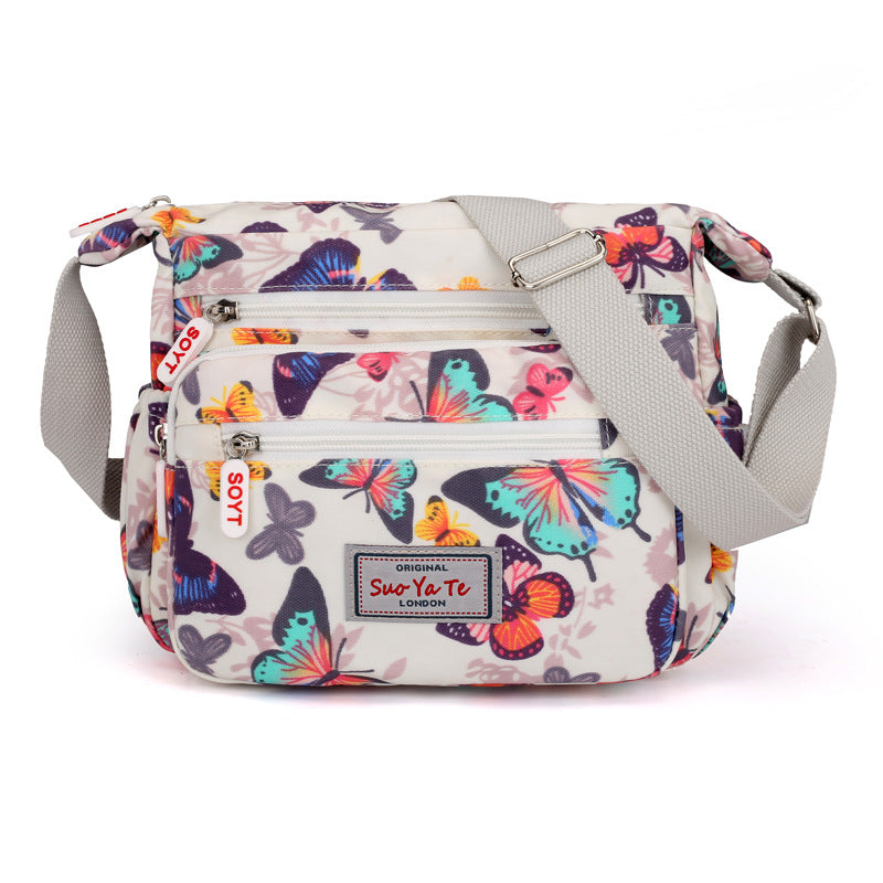 Sac bandoulière imprimé léger pour le voyage et un usage quotidien