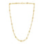 Chaîne en Maillons Rondel en Or Jaune 14k Poli Brillant