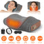 3-in-1 Ergonomic Neck Massager Pillow with Heat & Vibration