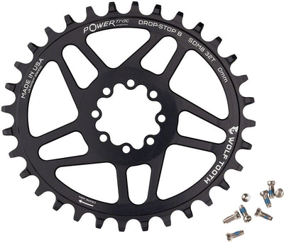 Wolf Tooth Elliptical Direct Mount Chainring - 32t for SRAM Cranksets