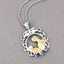 0.11 Carat Genuine Tanzanite Sterling Silver Pendant