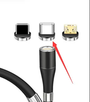 Cable Magnético Autoventilado para Dispositivos Samsung y Huawei