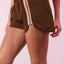 VERY J Striped Trim Detail Activewear Shorts