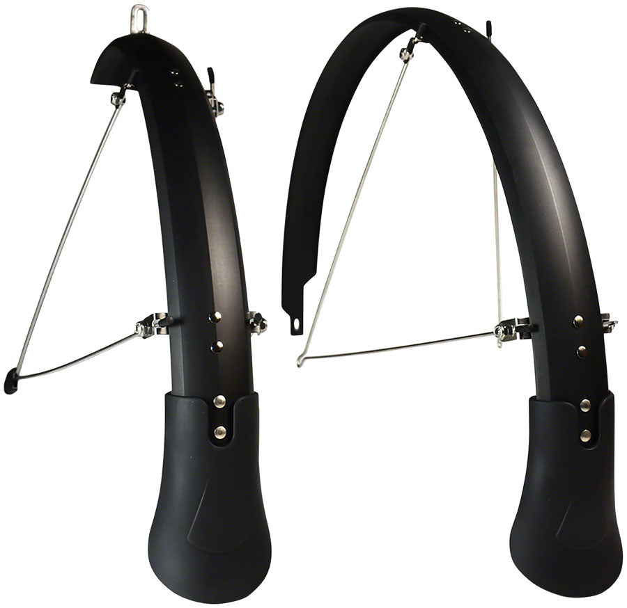 Planet Bike Cascadia ALX 700c Fender Set - Black