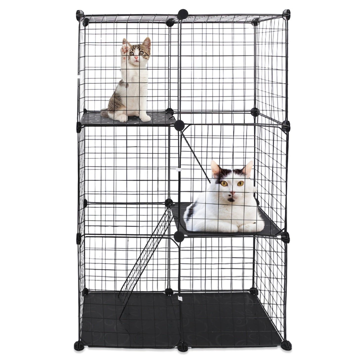 GBruno Parque para Gatos de 3 Niveles - Elegante y Espacioso