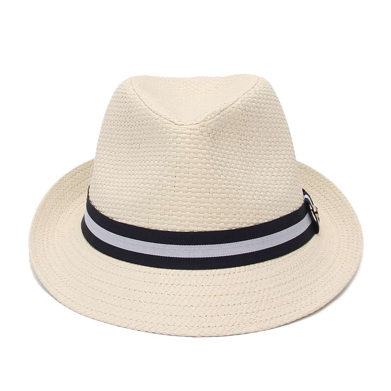 Seaside British Raffia Sun Hat for Summer Adventures