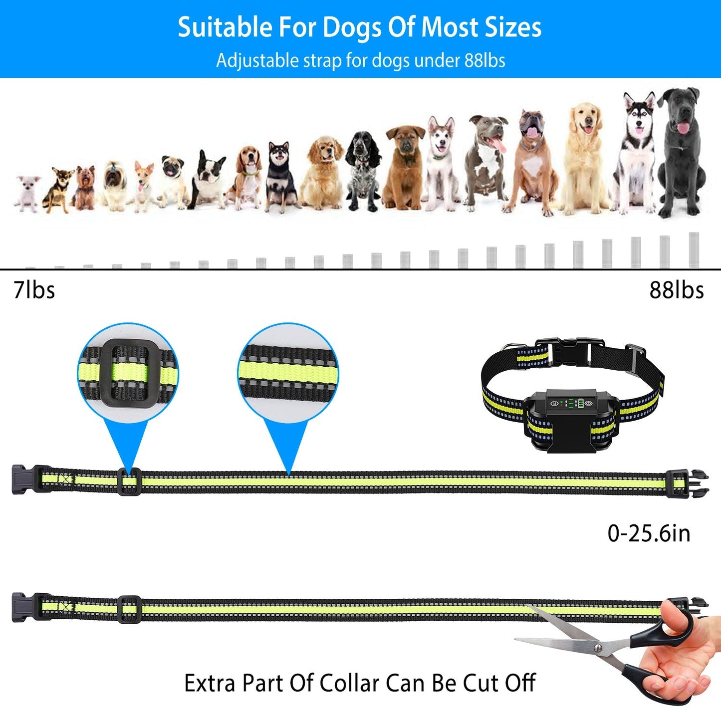 Collar Antibark Avanzado GBruno para Perros