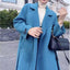 Abrigo de Cashmere Doble Cara de Longitud Media para Mujeres