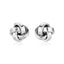 Sterling Silver Polished Love Knot Earrings