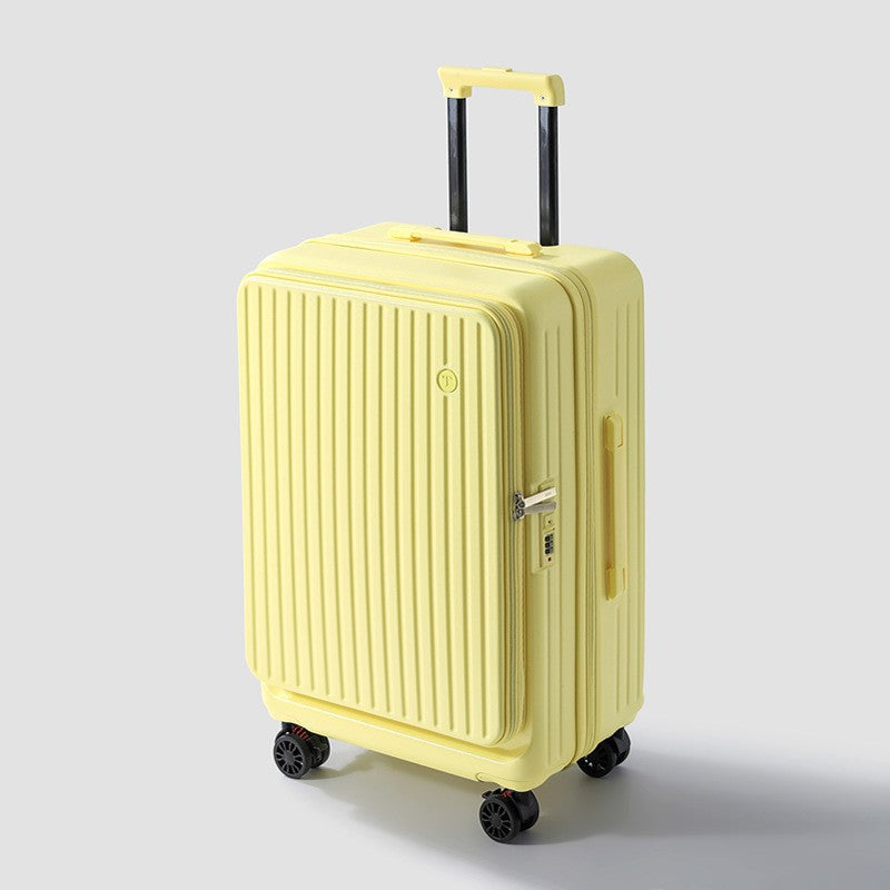 Three-Piece Expandable Carry-On Suitcase Set