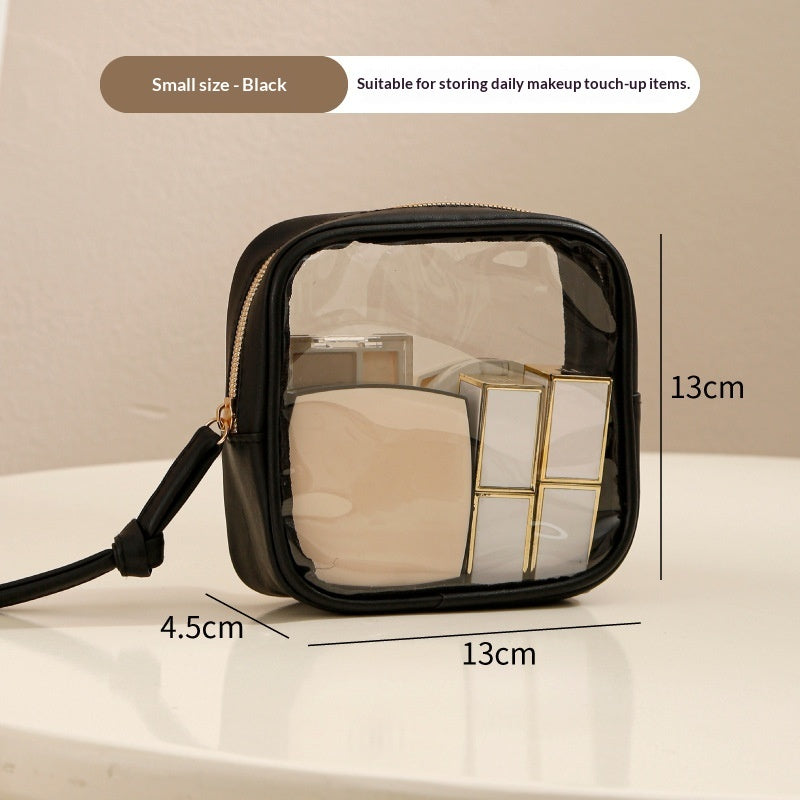 Portable Transparent Travel Toiletry Bag