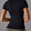 Square Neck Active T-Shirt with Detachable Chest Pads
