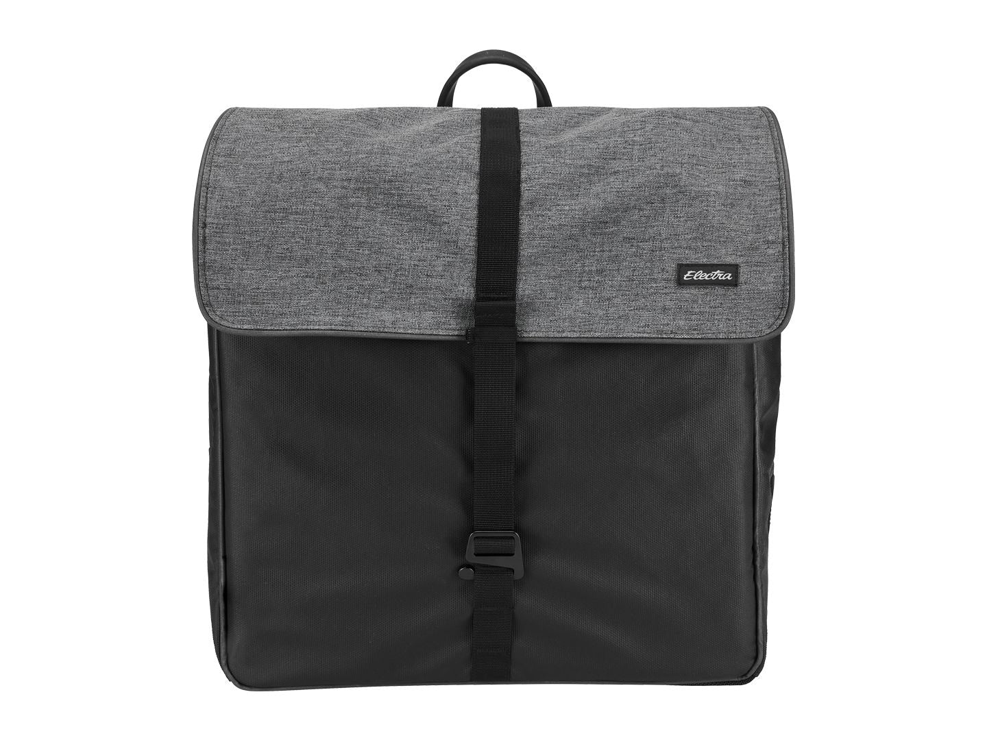 Alforja Negra Electra con Bolsa de Carvón Heather