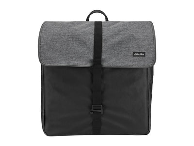 Electra Black Pannier with Heather Charcoal Bag