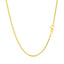 Cadena Franco de Oro Amarillo de 14k - 1.2mm Elegancia