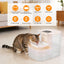 Smart Automatic Pet Water Fountain - 4.5L Rechargeable Dispenser