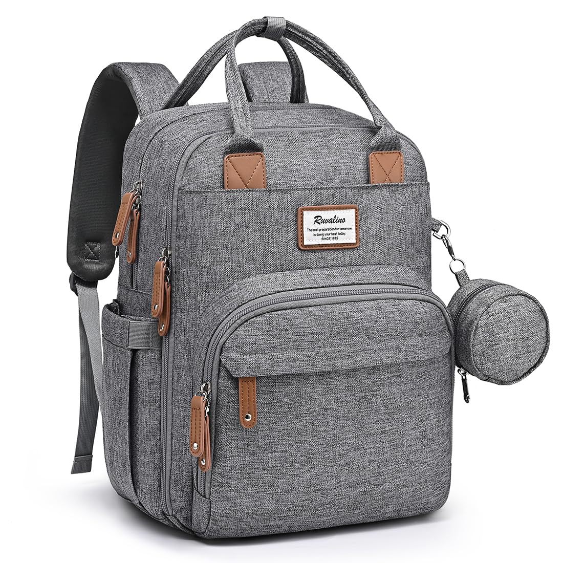 Bolsa de pañales de viaje impermeable multifuncional