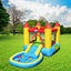 Kids Inflatable Bounce House Castle with Balls Pool