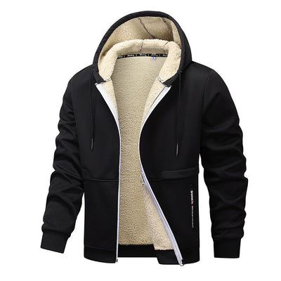 Men's Premium Lambswool Thickened Puffer Jacket