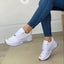 Zapatillas Casual Elegantes con Cordones para Mujeres