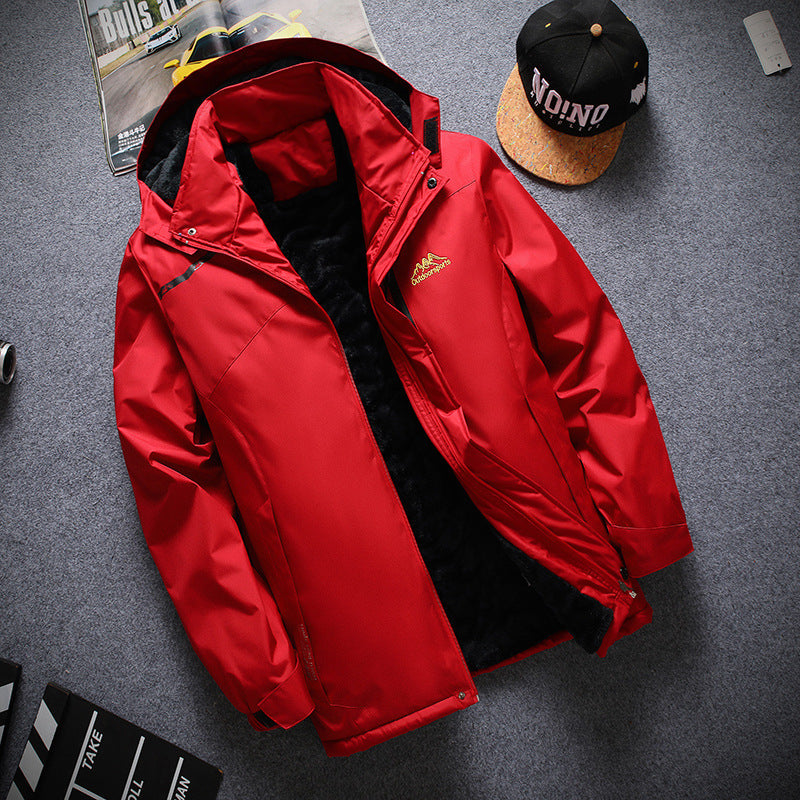 Waterproof Fleece Lined Sport Jacket for Autumn & Winter