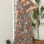 Floral Round Neck Short Sleeve Maxi Tee Dress