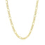 2.8mm 10k Yellow Gold Lite Figaro Chain