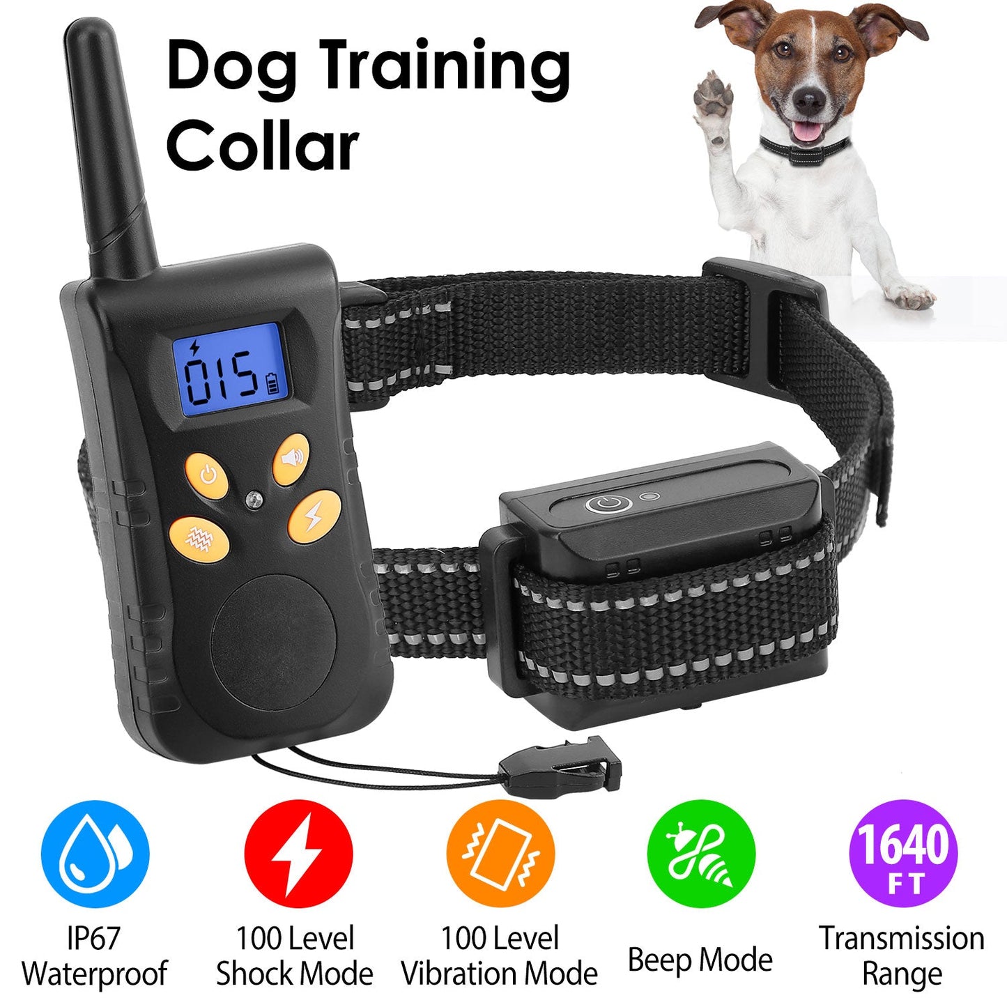 Gbruno Waterproof Dog Training Collar with Remote Control
