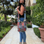 Sac Hobo Rayé Patchwork de la Collection Kathmandu