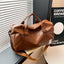 Grand Sac de Sport en Cuir Souple avec Compartiment à Chaussures