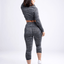 JupiterGear Mid-Rise Capri Fitness Leggings with Pockets