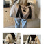 Sac à bandoulière en lambswool décontracté pour le voyage