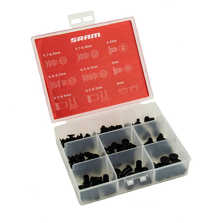 SRAM Frame Plug Tackle Box - Versatile Bicycle Frame Sealing