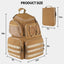 Mochila Táctica de Gran Capacidad - Camuflaje Militar Impermeable