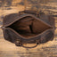 Men's First Layer Cowhide Travel Duffel Bag