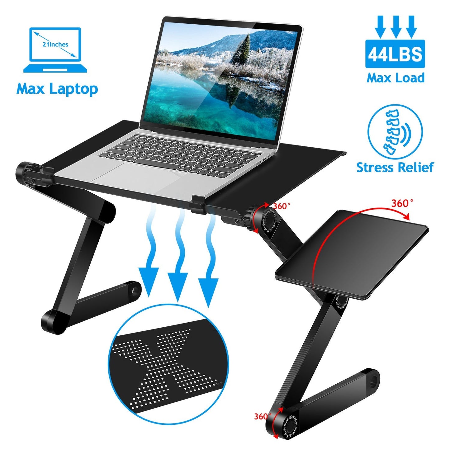 GBruno Foldable Laptop Table