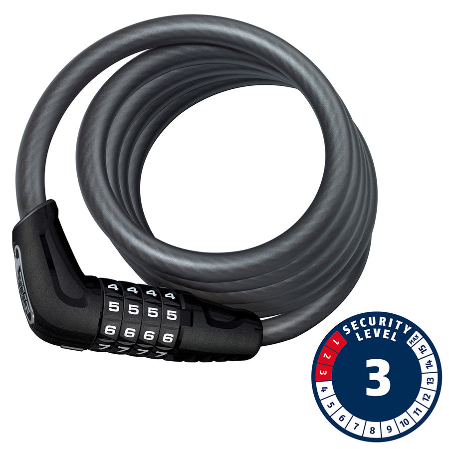 Abus Numero 5510C 10mm x 180cm Cable Lock with Combination