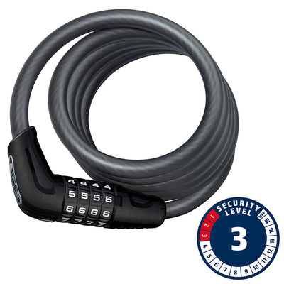 Abus Numero 5510C 10mm x 180cm Cable Lock with Combination