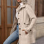 Elegant Mid-Length Woolen Coat for Women