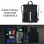 Multi-Purpose Drawstring Backpack with Shoe Compartment