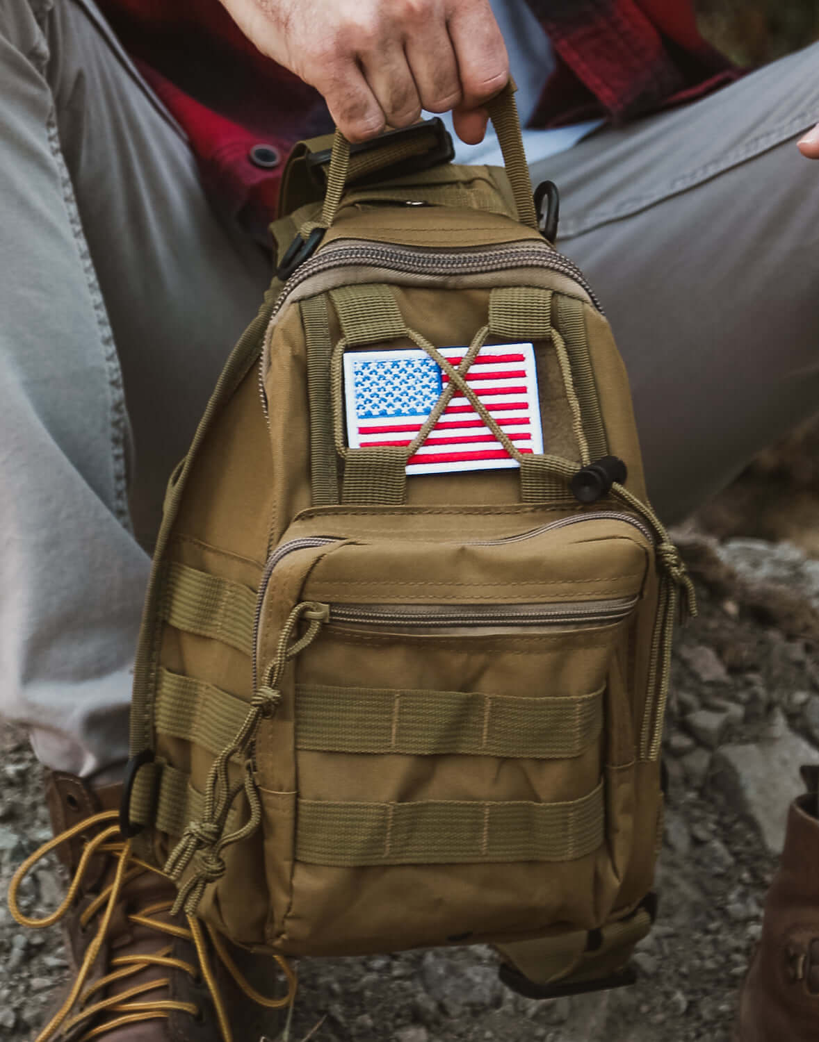 Sac à bandoulière tactique premium