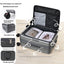 Three-Piece Expandable Carry-On Suitcase Set