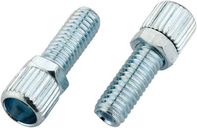 Jagwire M6 Adjusting Barrel - Aluminum, Pack of 25, Silver
